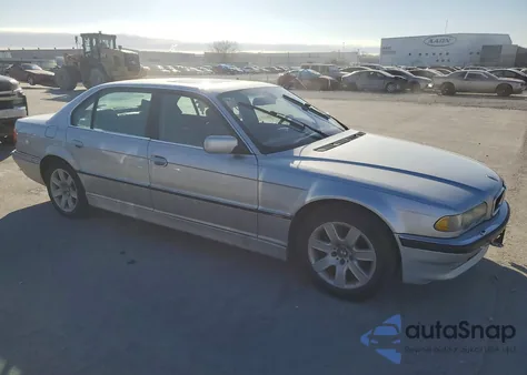 2001 BMW 740 Il from USA, damaged, VIN WBAGH83421DP27085
